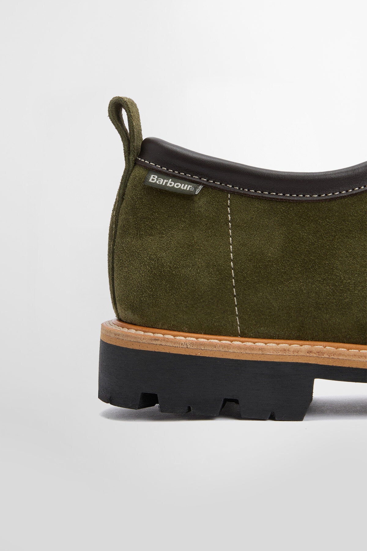 Coatham Apron Lace Mocassins - GREEN