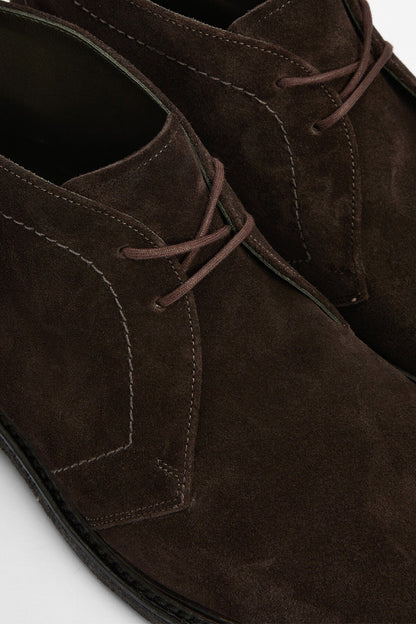 by Loake Loughty Chukka Boots - BROWN SUEDE
