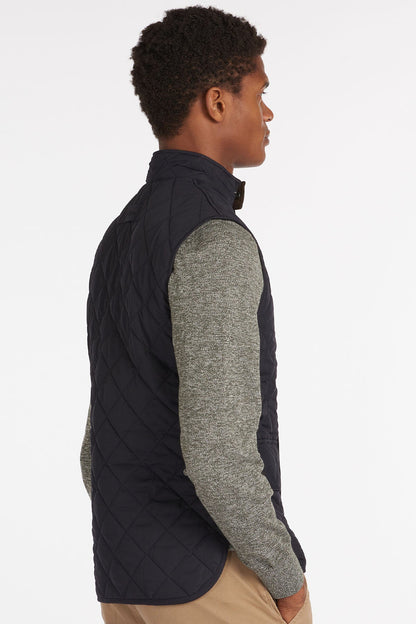 Classic Gilet with zip - NAVY