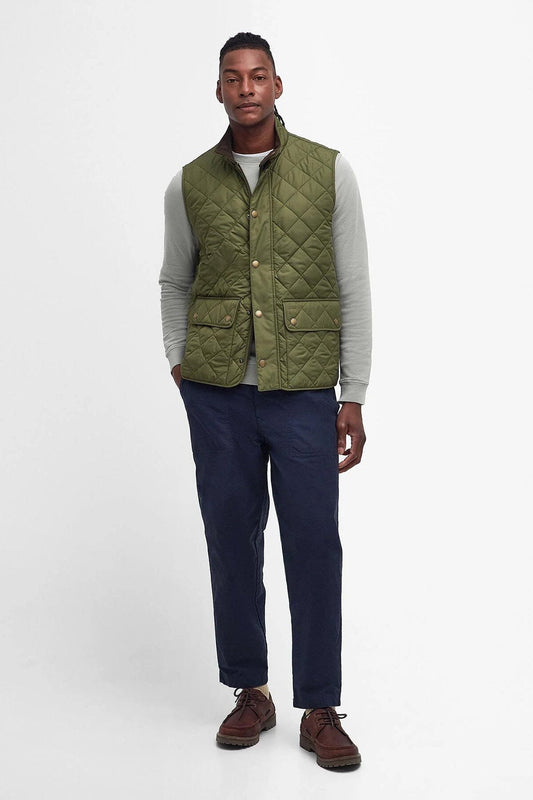 Lowerdale Gilet - DARK MOSS