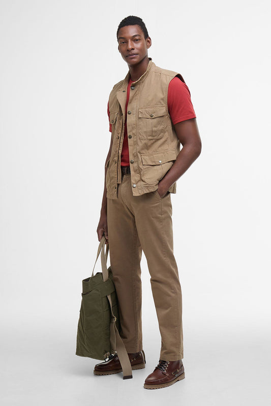 Casual Corbridge Gilet - STONE