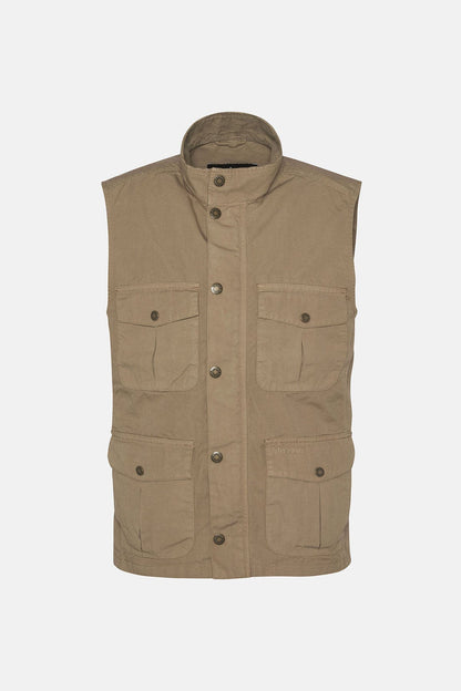Casual Corbridge Gilet - STONE
