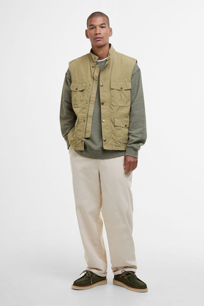 Casual Corbridge Gilet - BLEACHED OLIVE