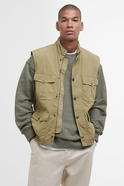 Casual Corbridge Gilet - BLEACHED OLIVE