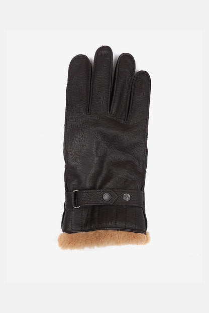 Leather Utility Gloves - BROWN