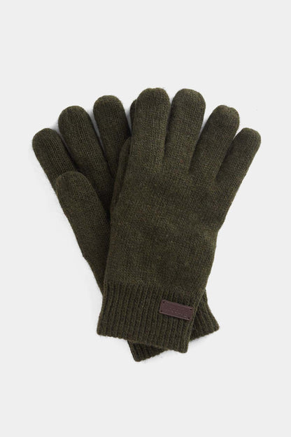 Carlton Gloves - DK GREEN