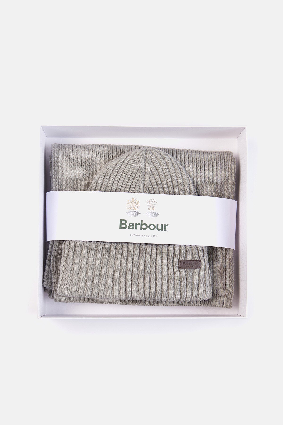 Crimdon Beanie & Scarf Gift Set - GREY