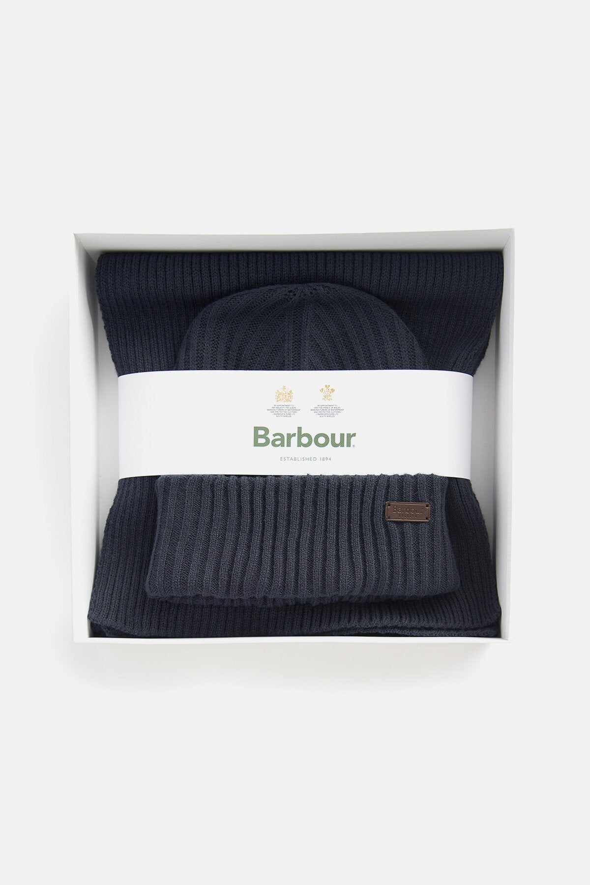 Crimdon Beanie & Scarf Gift Set - NAVY