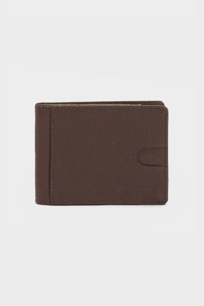 Padbury Leather Wallet & Fob Gift Set - DARK BROWN