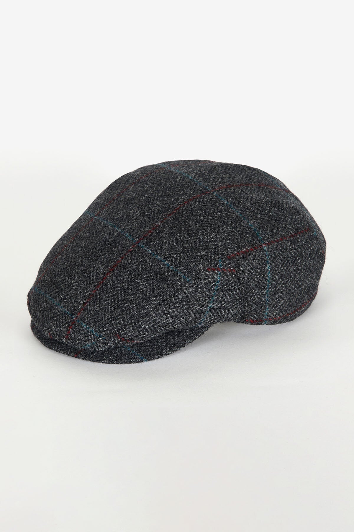Cairn Flat Cap - CHARCOAL/RED/BLUE