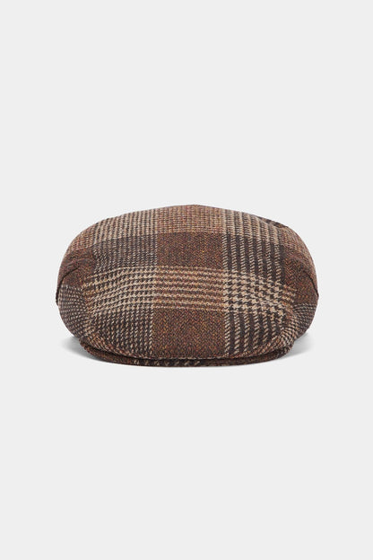 Deveron Tweed Flat Cap - RUSTIC MIX