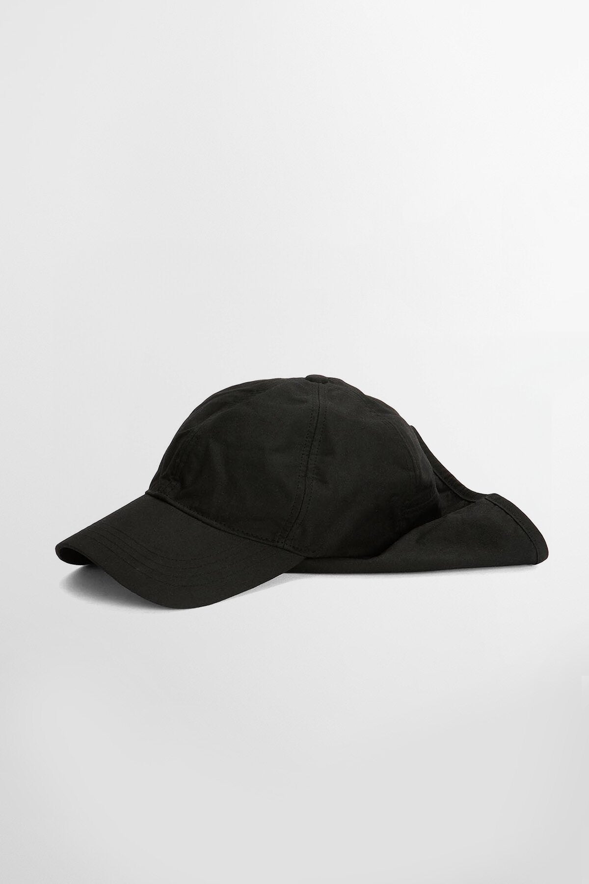 Sunshine Caped Cap - BLACK