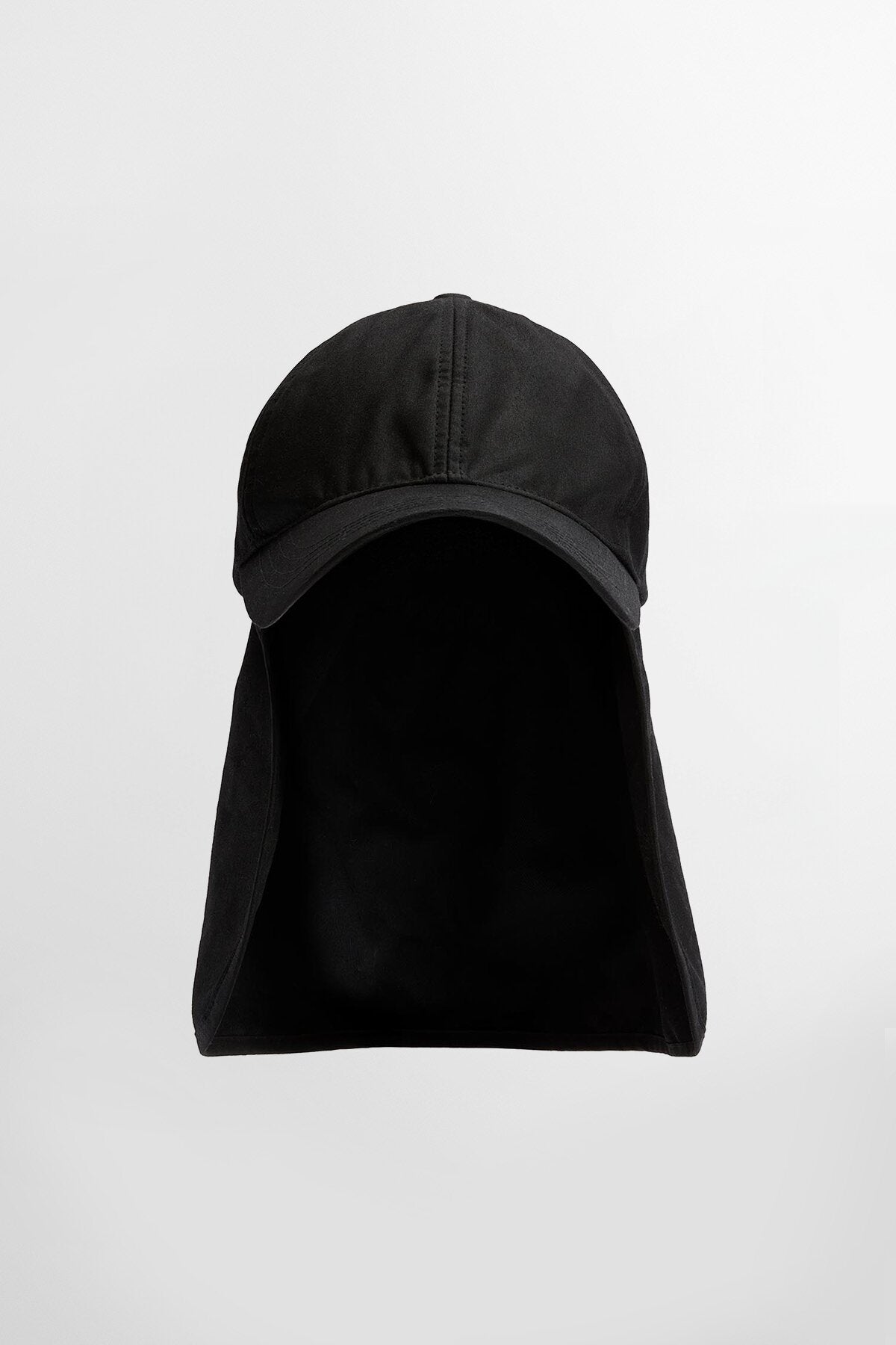 Sunshine Caped Cap - BLACK