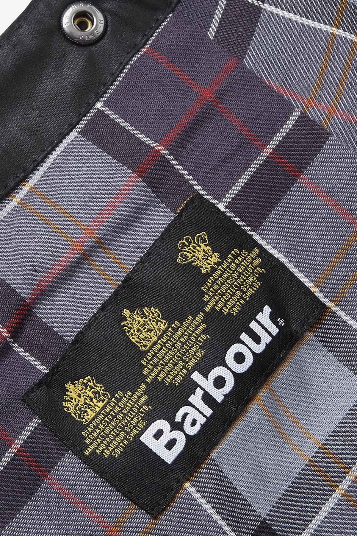 Waxed Cotton Hood - BLACK