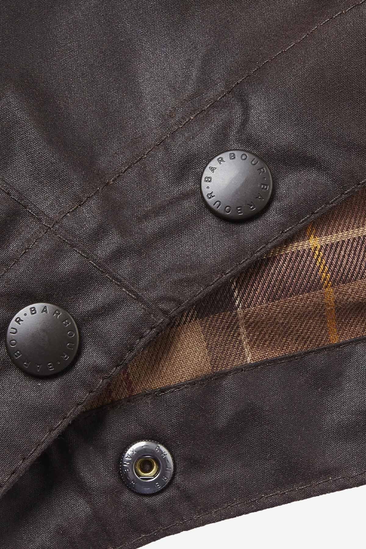 Waxed Cotton Hood - RUSTIC