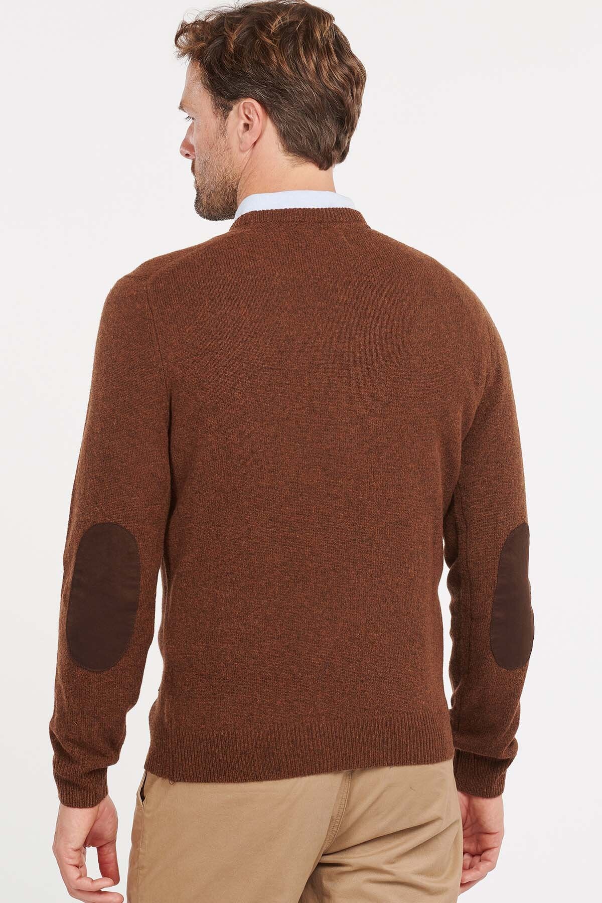 Crew Neck Wool Sweater - BRACKEN