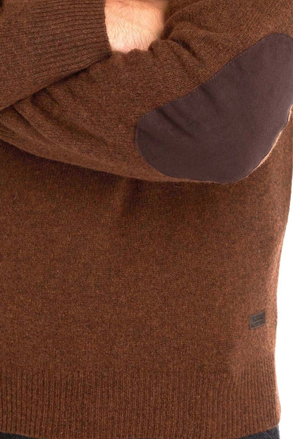 Crew Neck Wool Sweater - BRACKEN
