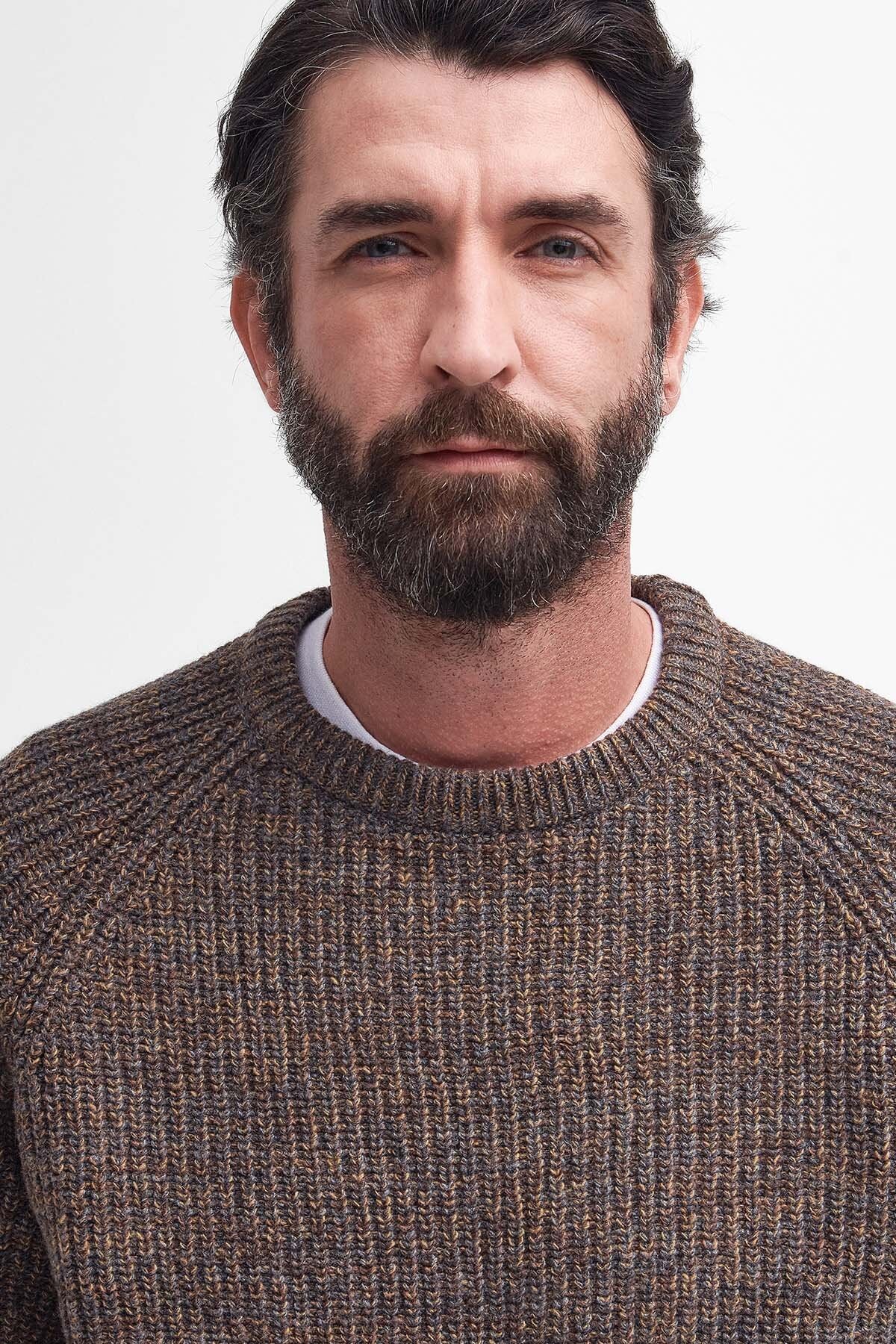 Horseford Crew Neck Jumper - SANDSTONE