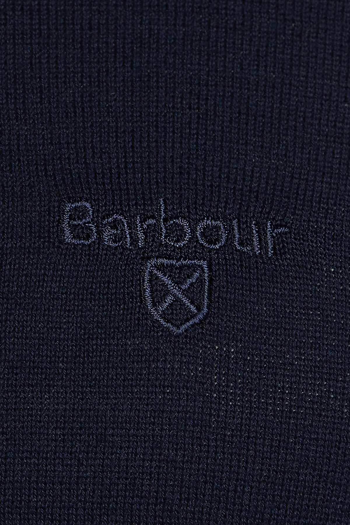 Light cotton Crew-Neck Sweater - NAVY