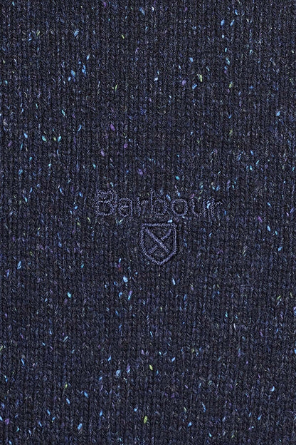 Essential Tisbury Half Zip Knitted Jumper - NAVY