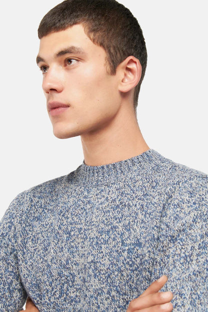 Atley Crew Jumper - BLUE MIX