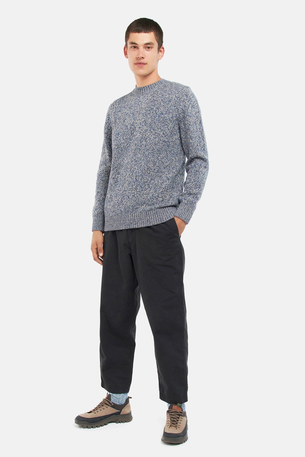 Atley Crew Jumper - BLUE MIX