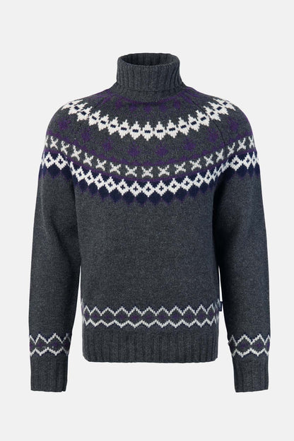 Roose Roll-Neck Jumper - ASPHALT