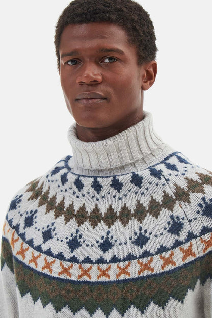 Roose Roll-Neck Jumper - WHISPER WHITE