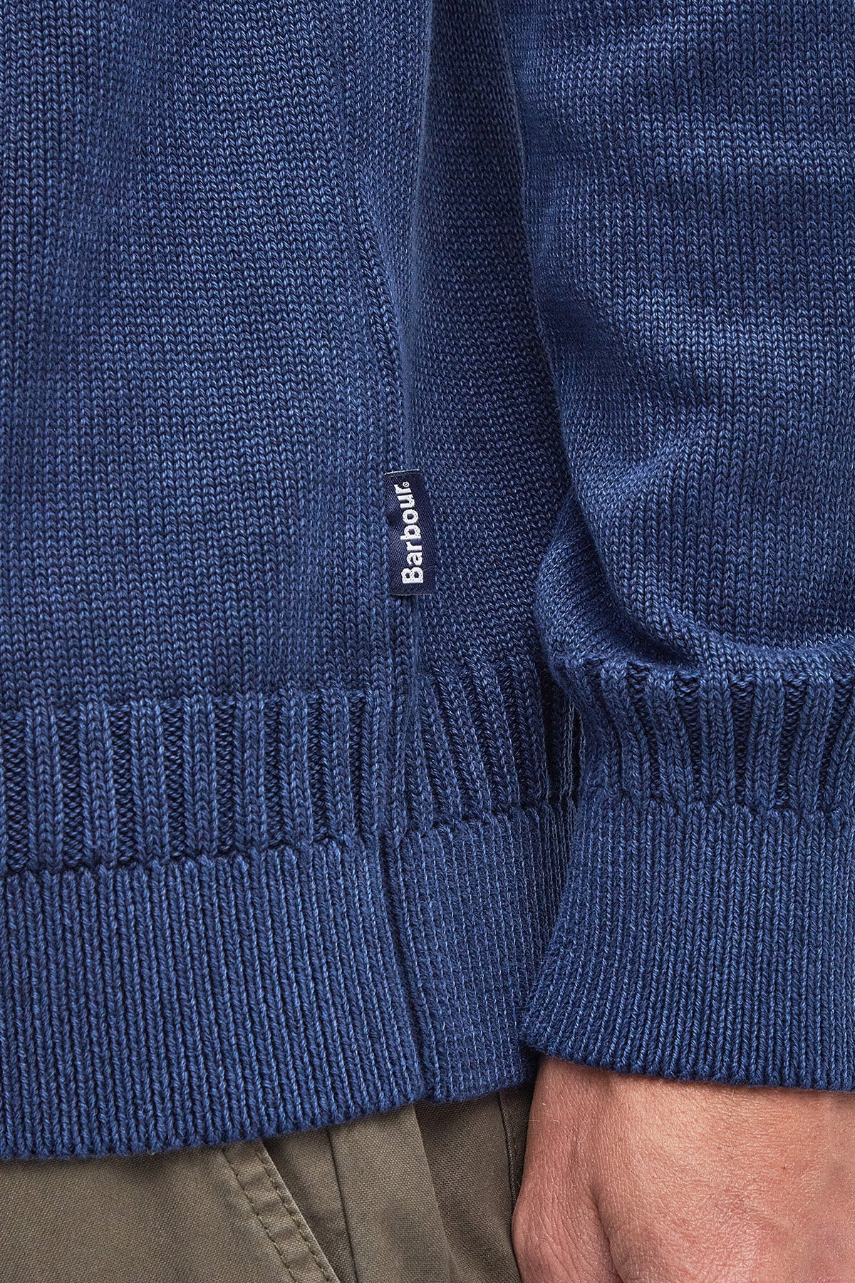 Ilderton Crew Neck Jumper - INDIGO
