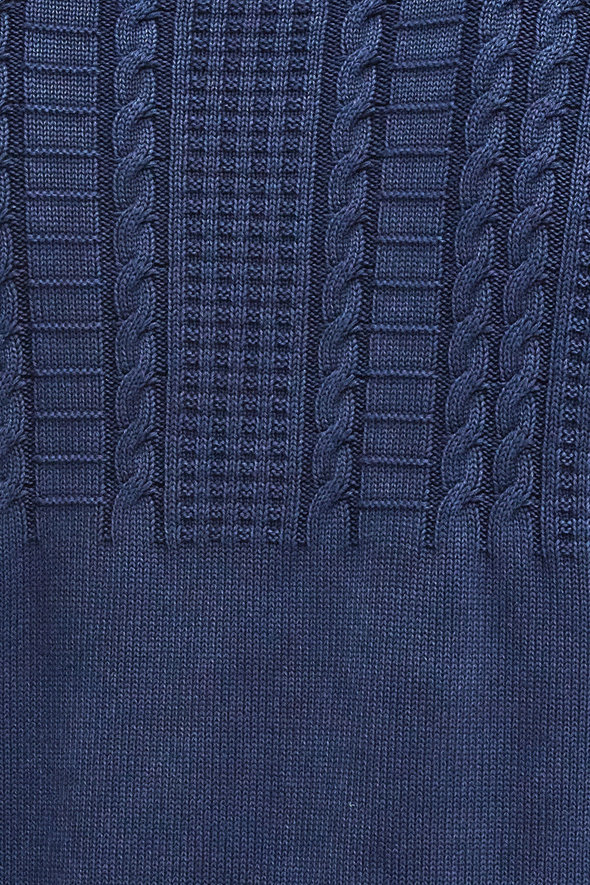 Ilderton Crew Neck Jumper - INDIGO