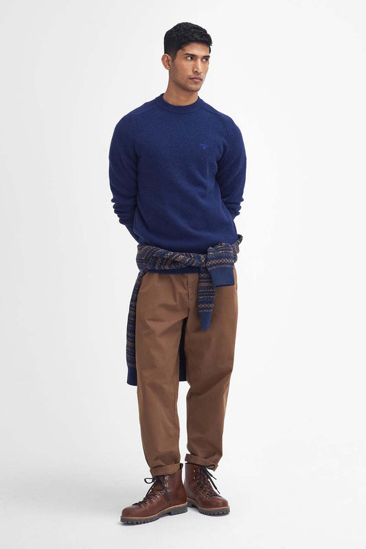 Grangetown Crew Neck Jumper - INKY BLUE