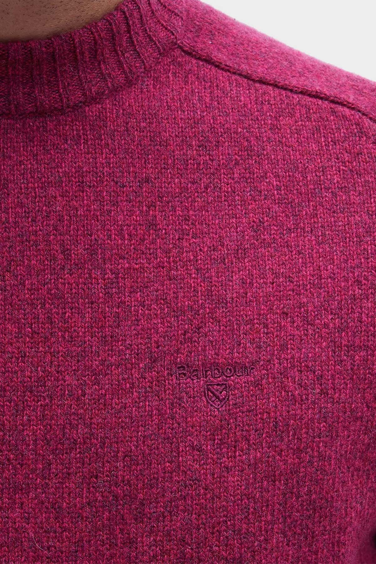 Grangetown Crew Neck Jumper - RASPBERRY