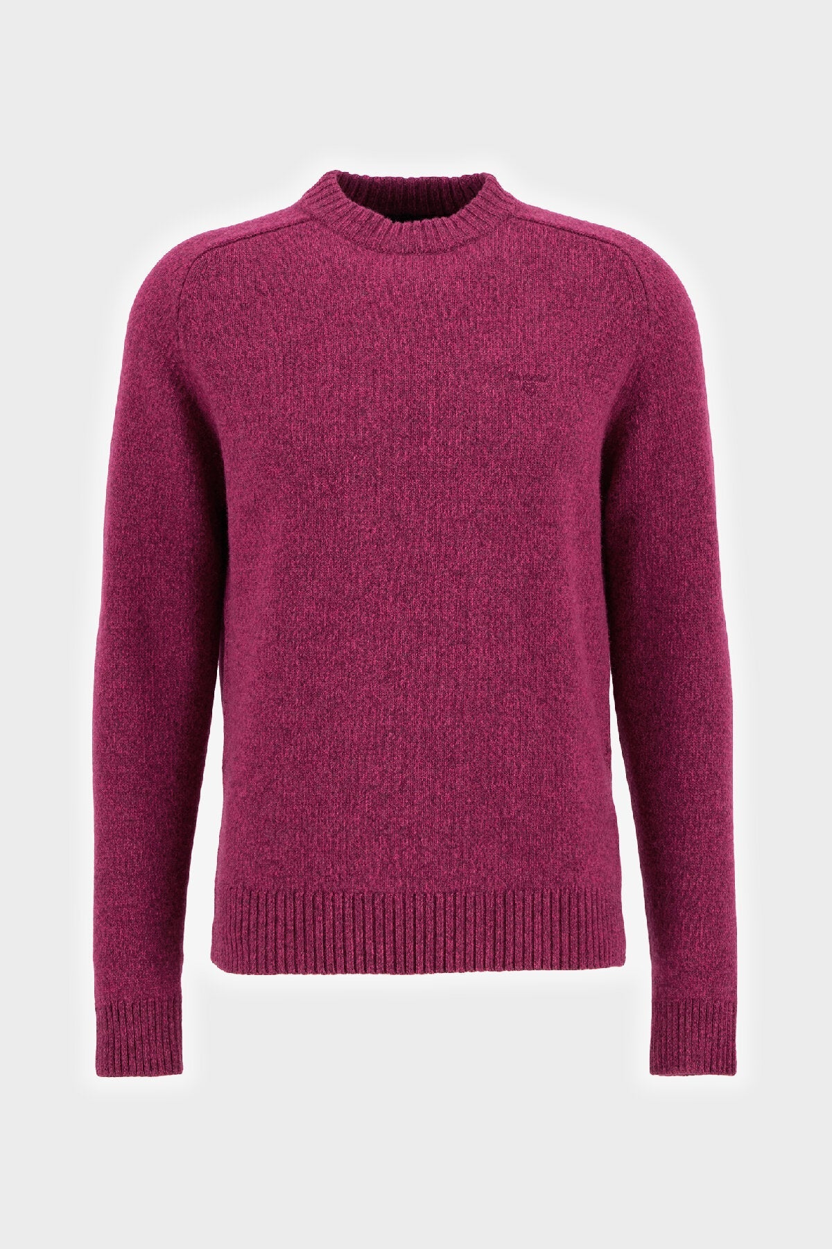 Grangetown Crew Neck Jumper - RASPBERRY