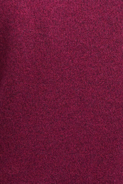 Grangetown Crew Neck Jumper - RASPBERRY