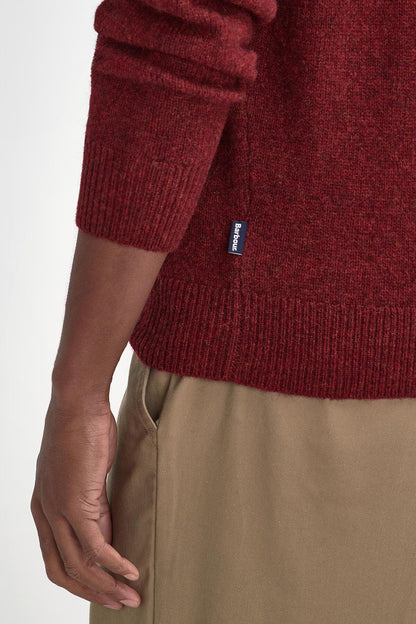 Talder Half-Zip Jumper - HIGHLAND RED