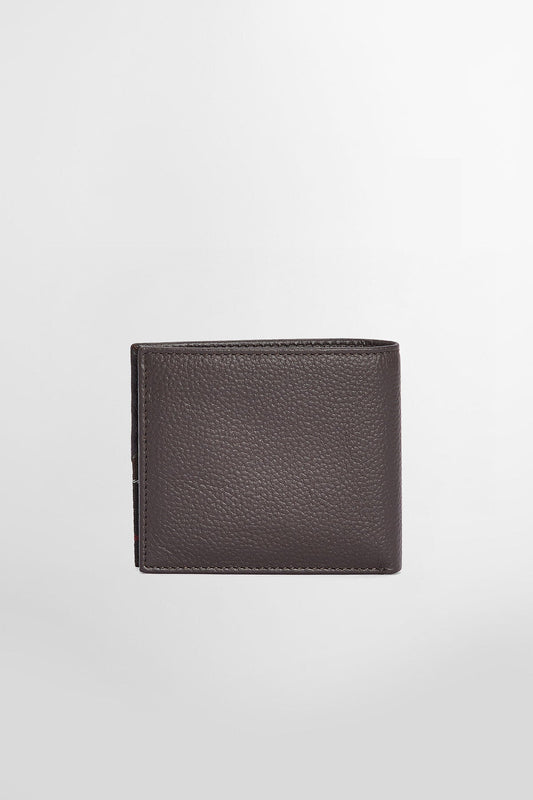 Tabert Leather Wallet - CHOCOLATE BROWN