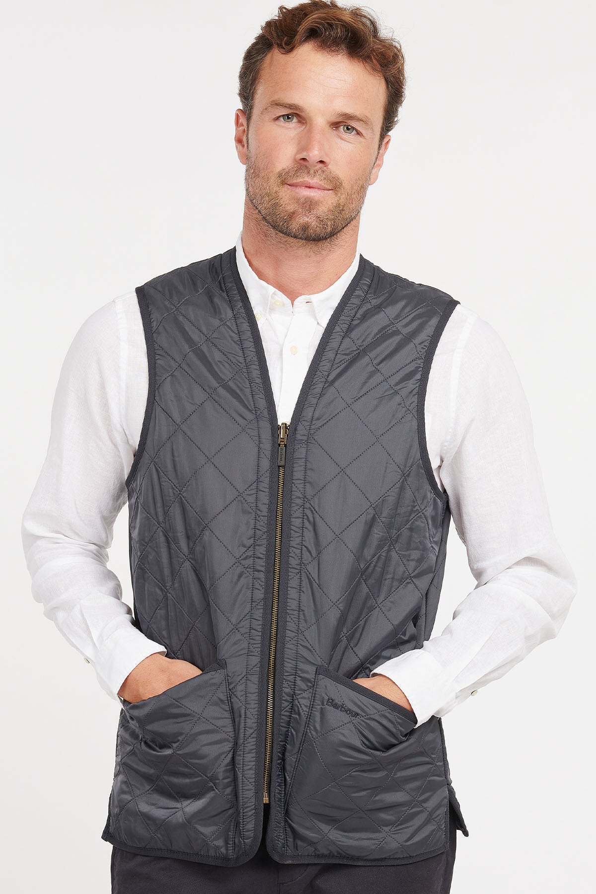 Polarquilt Waistcoat/Zip-In Liner - NAVY