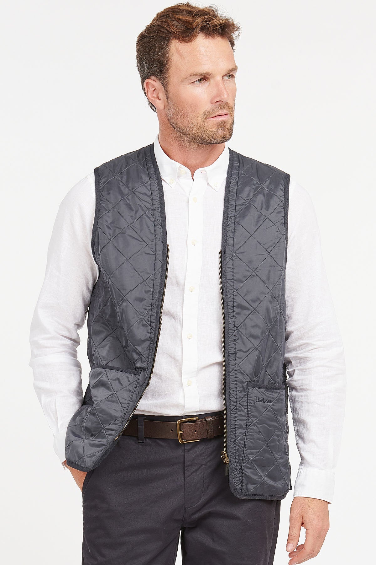 Polarquilt Waistcoat/Zip-In Liner - NAVY