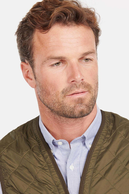 Polarquilt Waistcoat/Zip-In Liner - OLIVE