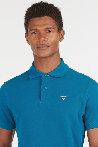 Polo Tartan Pique - LYONS BLUE