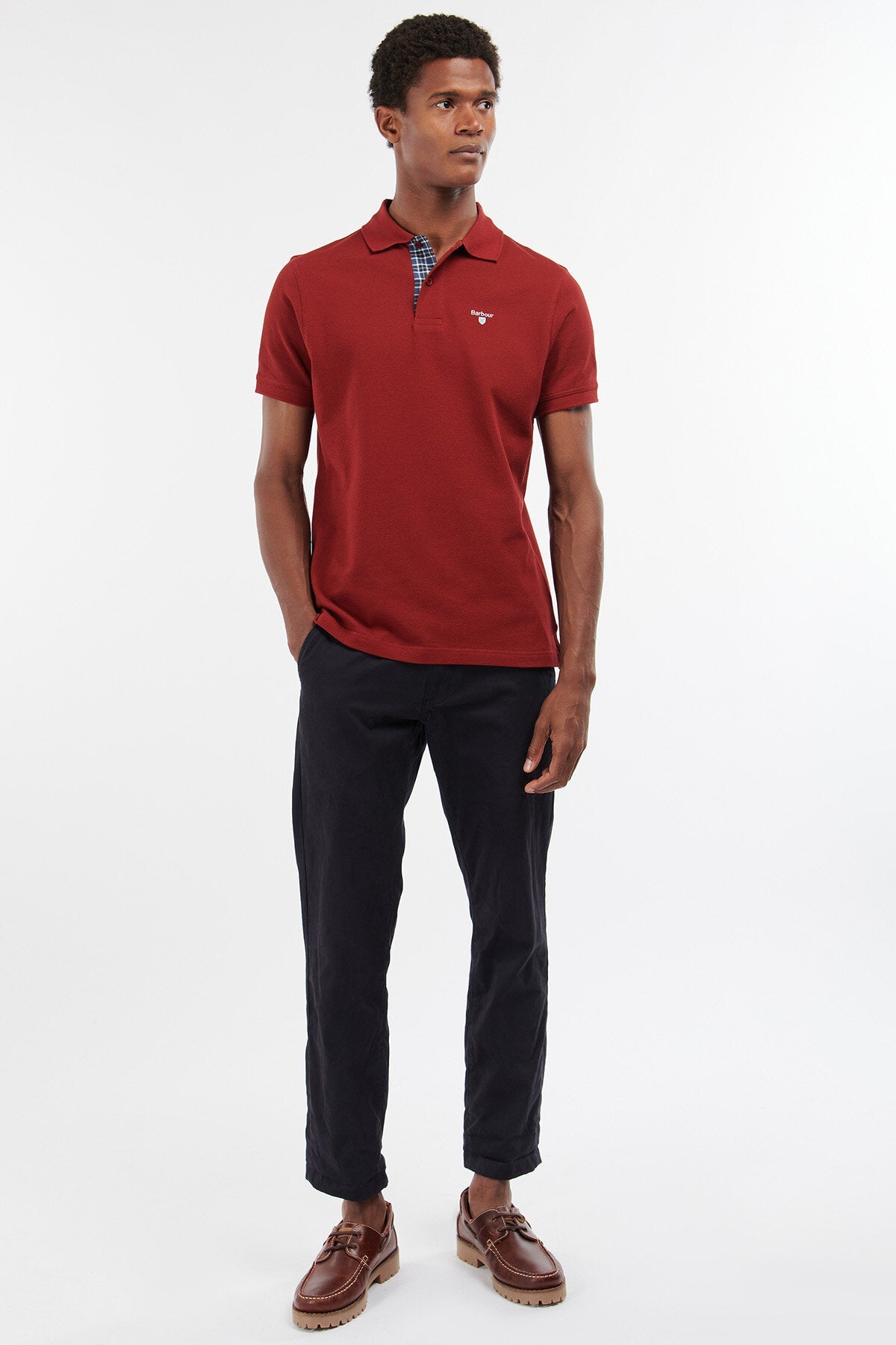 Polo Tartan Pique - WINE