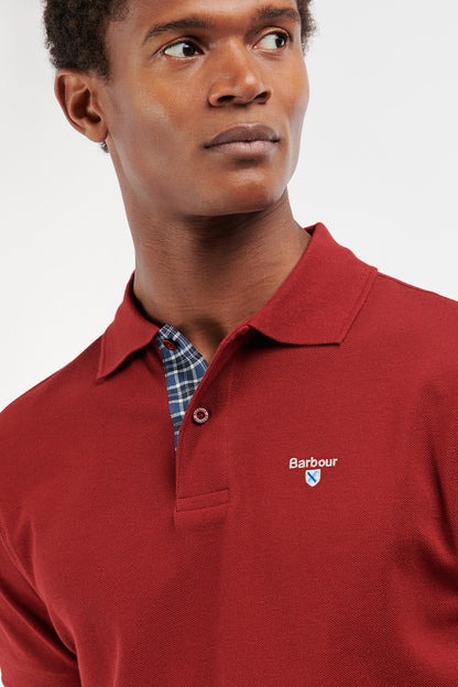 Polo Tartan Pique - WINE