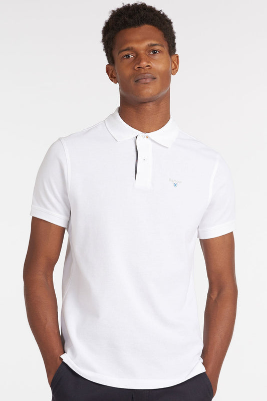 Polo Tartan Pique - WHITE/DRESS