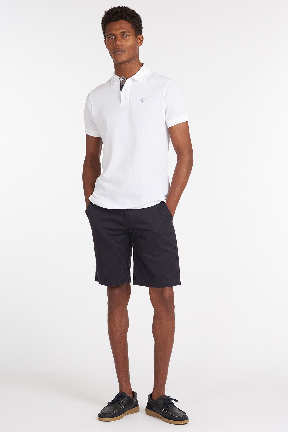 Polo Tartan Pique - WHITE/DRESS