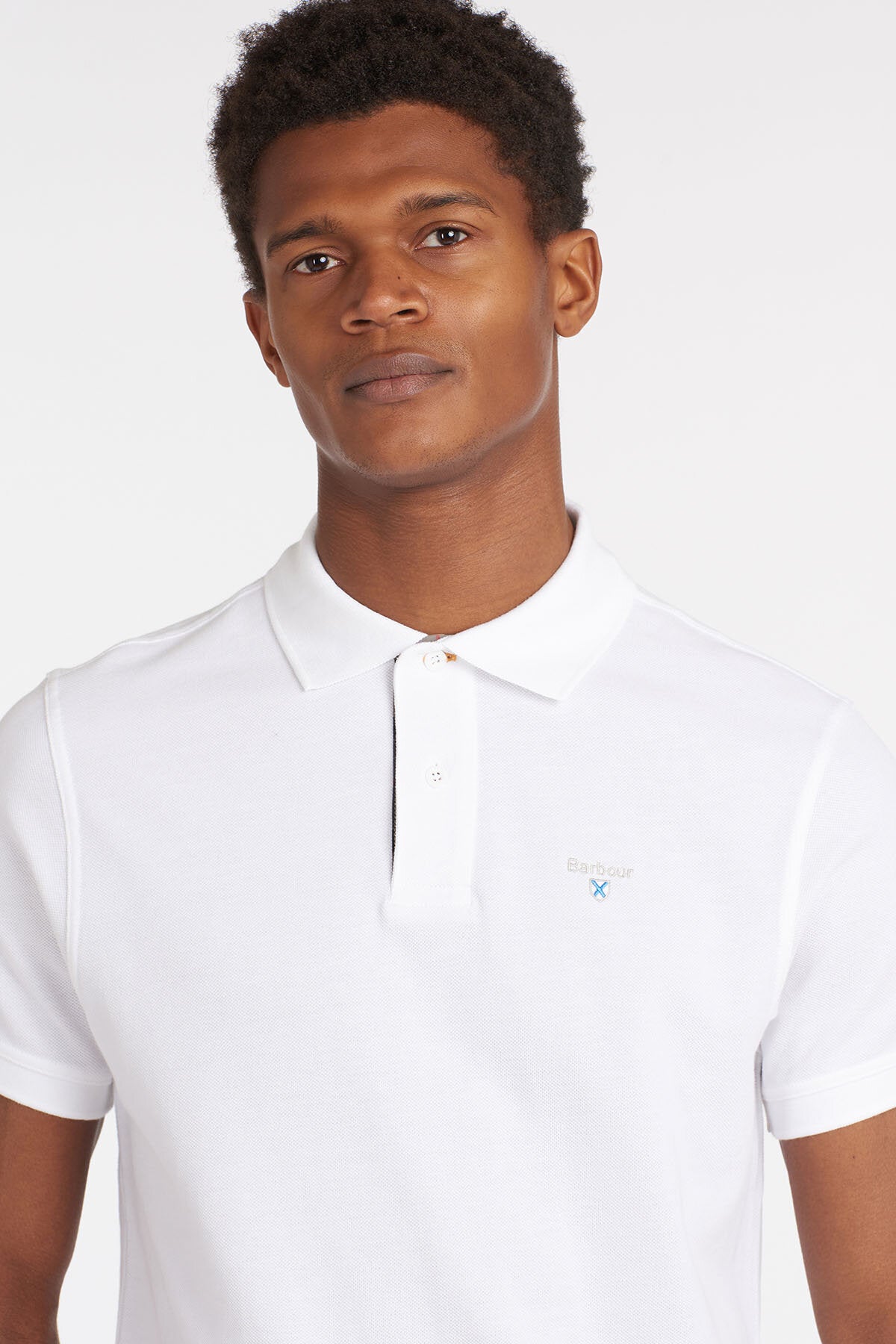Polo Tartan Pique - WHITE/DRESS