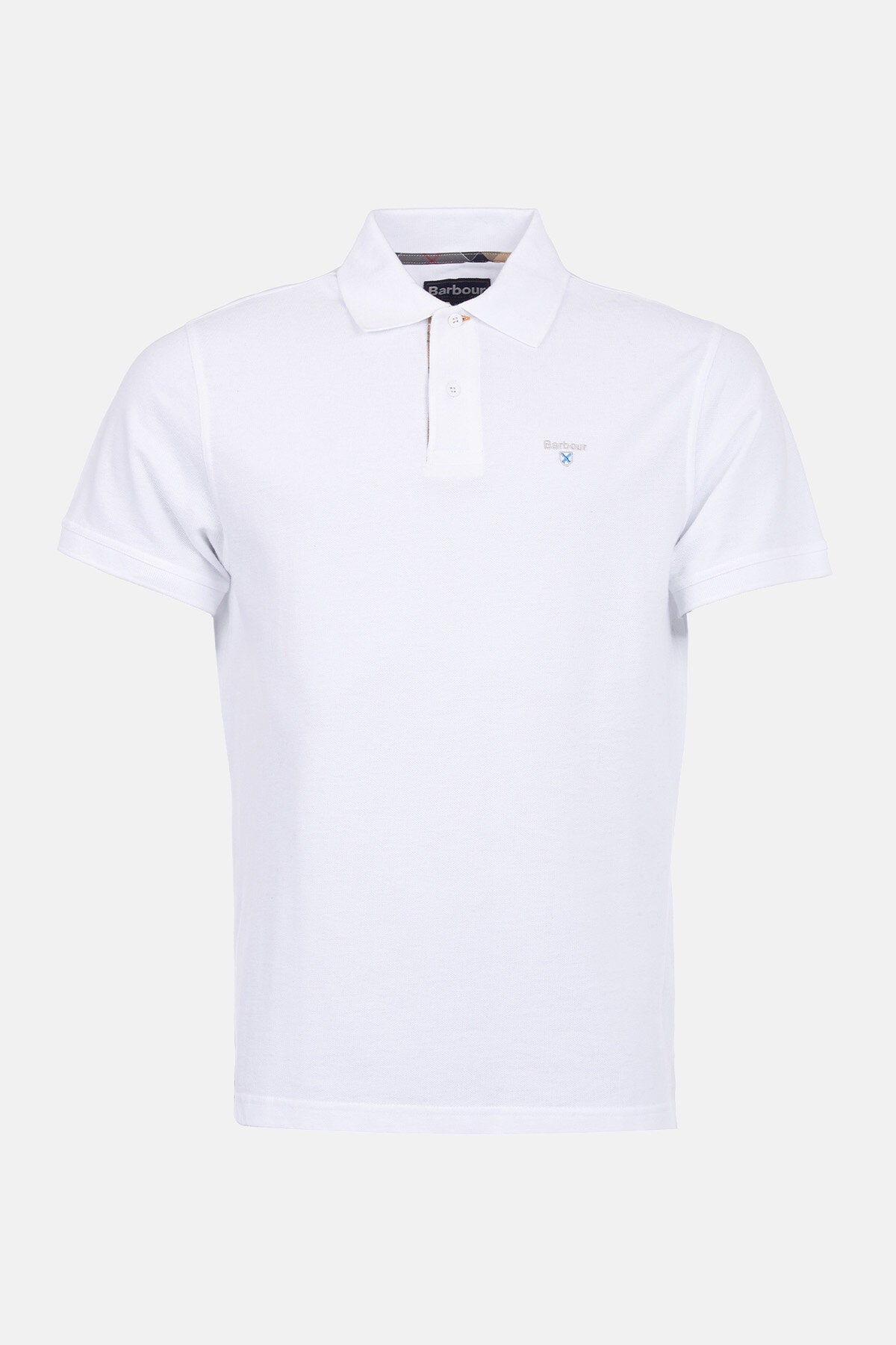 Polo Tartan Pique - WHITE/DRESS
