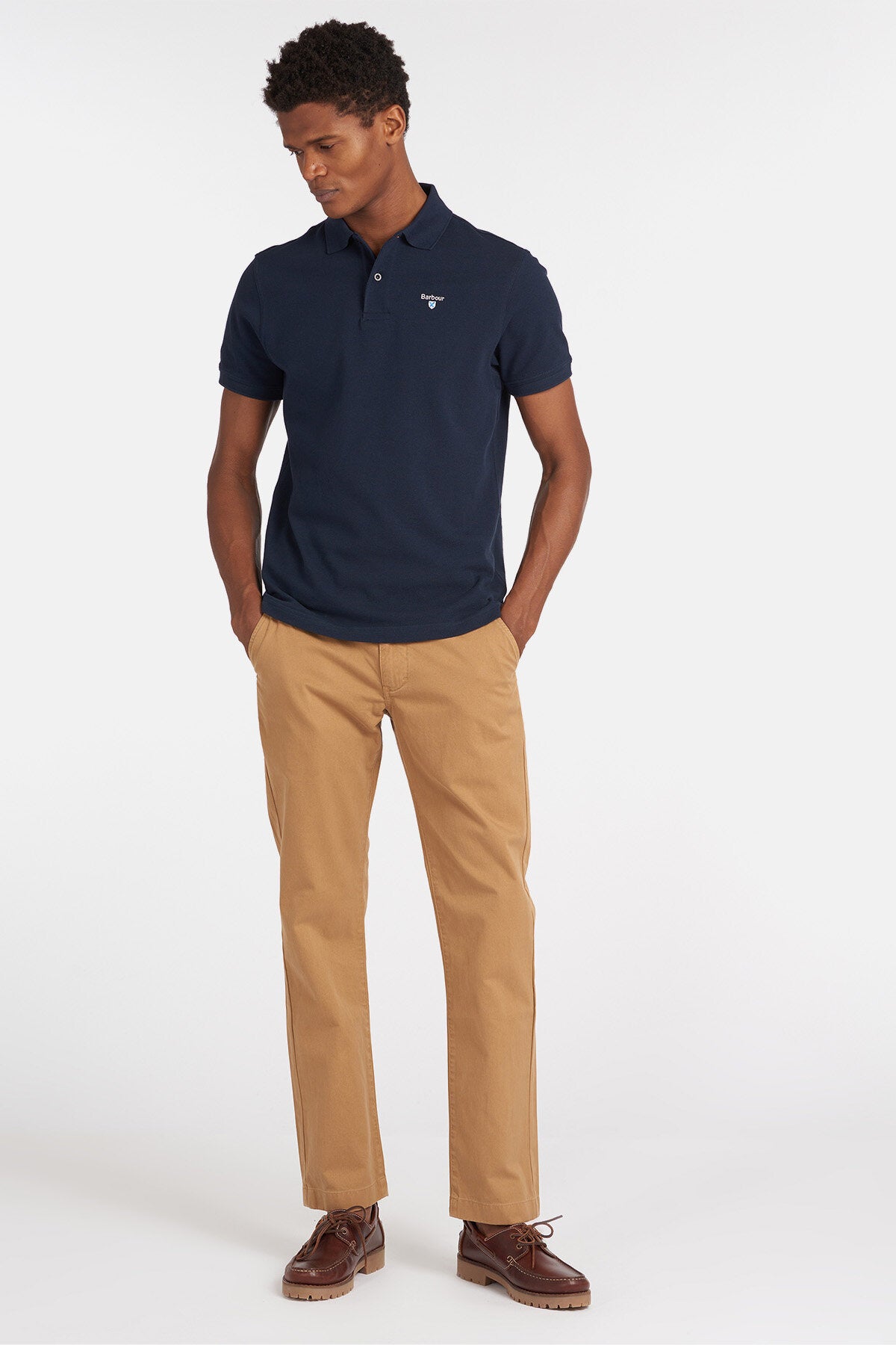 Sports Polo Shirt - NEW NAVY