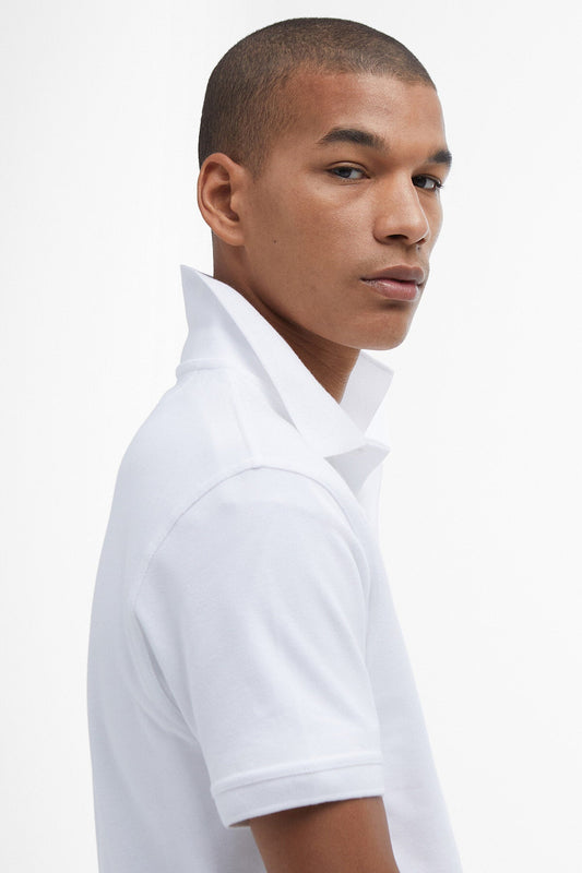 Sports Polo Shirt - WHITE