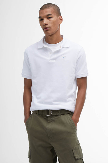 Sports Polo Shirt - WHITE