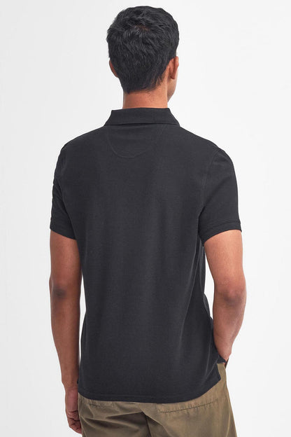 Lightweight Sports Polo Shirt - BLACK